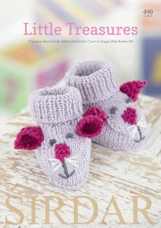 Book 490 - Sirdar Little Treasures - Mooroolbark Wool