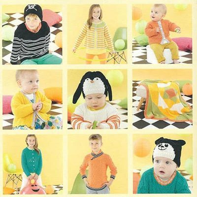 Book 495 - Sirdar Playful Little Tots - Mooroolbark Wool