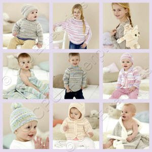 Book 501 - Sirdar Baby Crofter Cute Crofter Chums - Mooroolbark Wool
