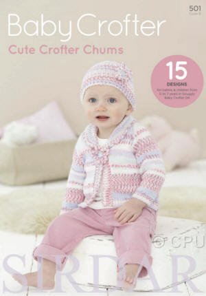 Book 501 - Sirdar Baby Crofter Cute Crofter Chums - Mooroolbark Wool