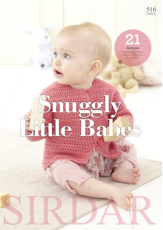 Book 516 - Sirdar Snuggly Little Babes dk Crochet & Knitting - Mooroolbark Wool