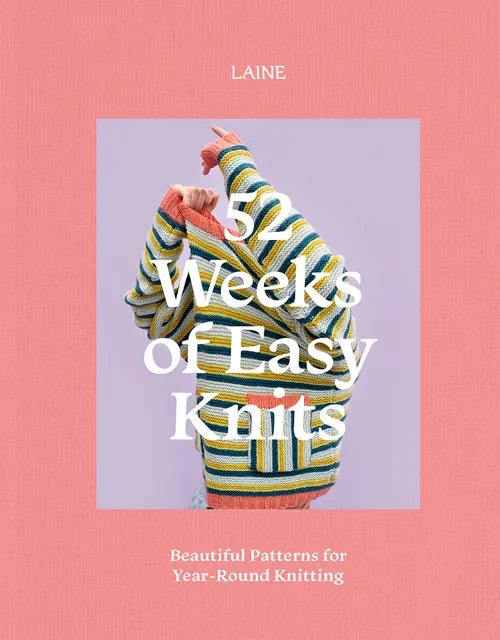 Book - 52 Weeks of Easy Knits - Mooroolbark Wool