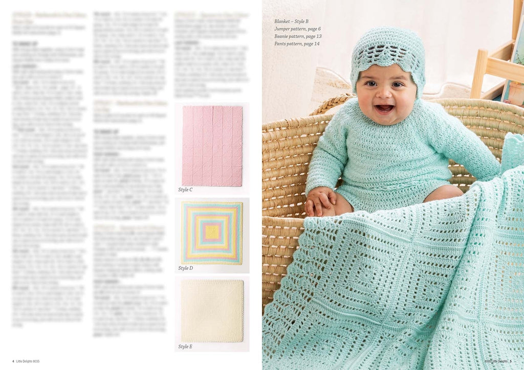 Book 8035 - Patons Little Delights - Original Copy - Mooroolbark Wool