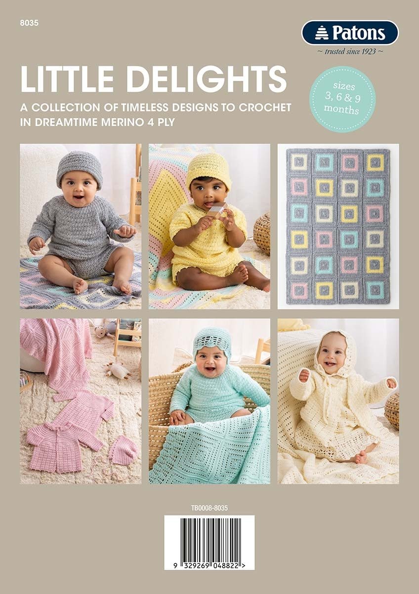 Book 8035 - Patons Little Delights - Original Copy - Mooroolbark Wool