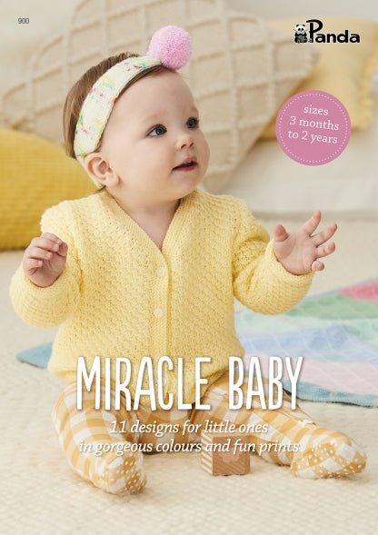 Book 900 -  Panda Miracle Baby - Mooroolbark Wool