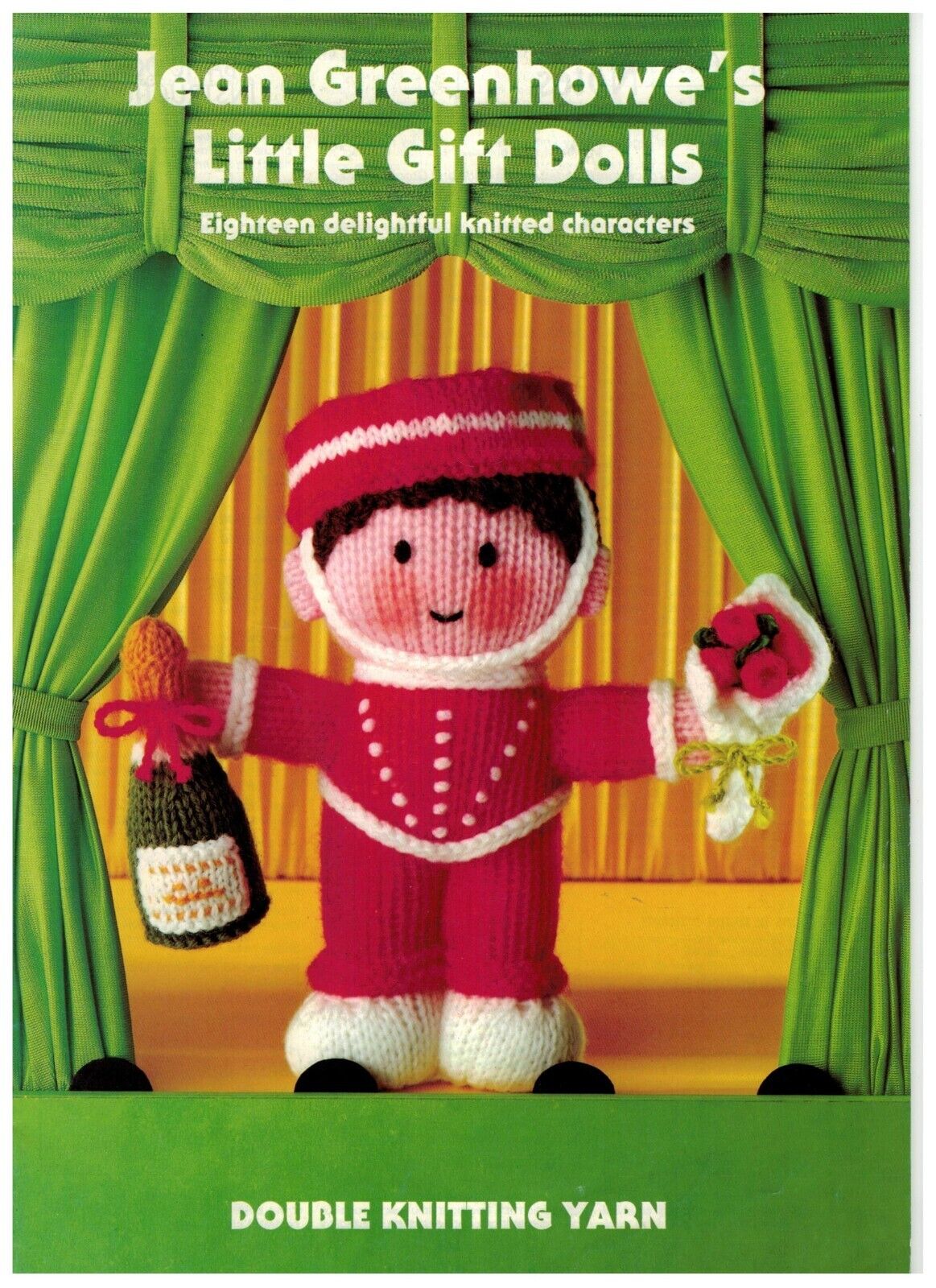 Book -  901 Jean Greenhowe's  Little Gift Dollss - Mooroolbark Wool