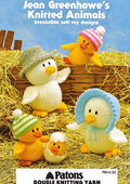 Book 904 Jean Greenhowe's Knitted Animals - Mooroolbark Wool