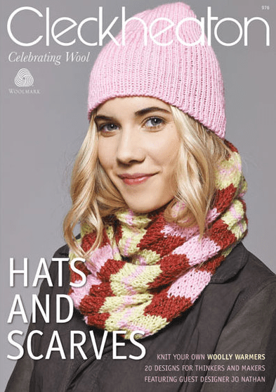 Book 976 - Cleckheaton Hats and Scarves - Mooroolbark Wool