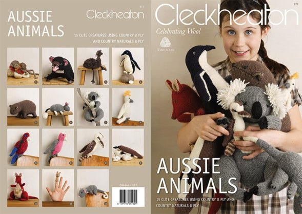 Book 977 - Cleckheaton Aussie Animals - Mooroolbark Wool