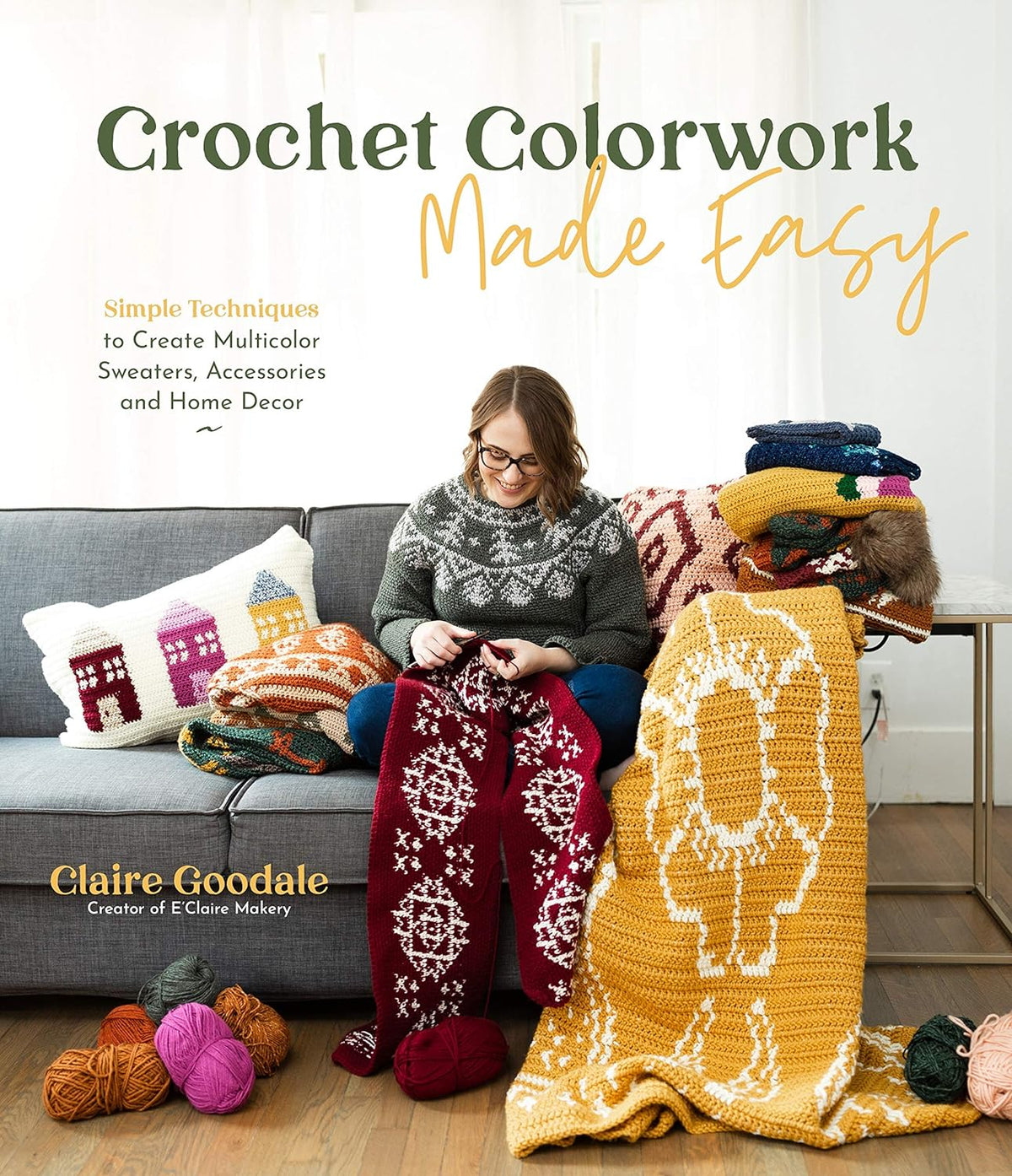 Book - Crochet Color Works Made Easy - Mooroolbark Wool