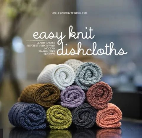 Book - Easy Knit Dishcloths - Mooroolbark Wool