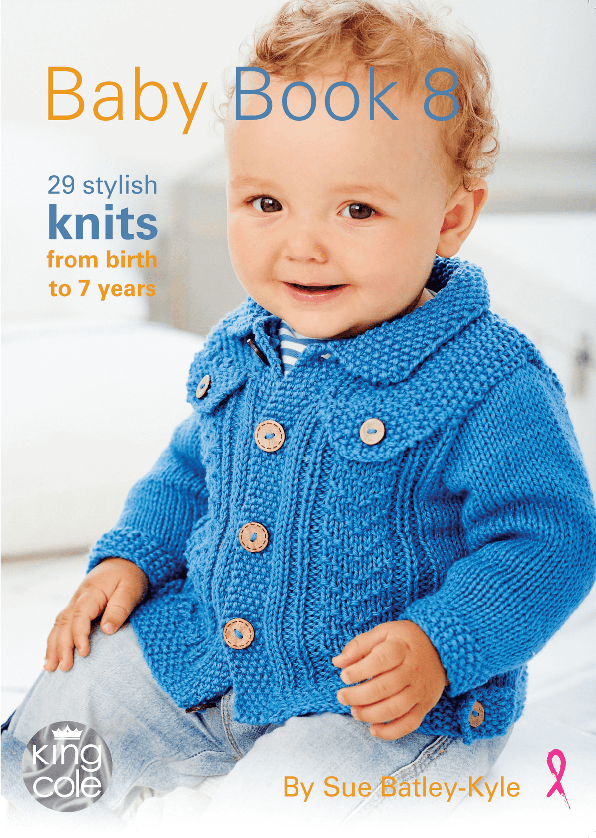 Book - King Cole Baby Book 8 - Mooroolbark Wool