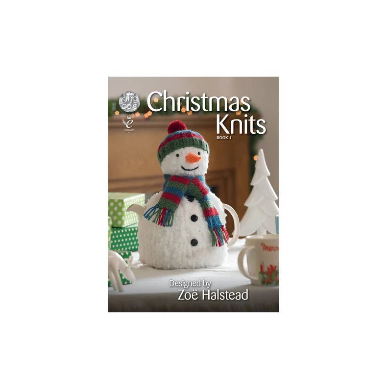 Book - King Cole Christmas Knits Book 1 - Mooroolbark Wool