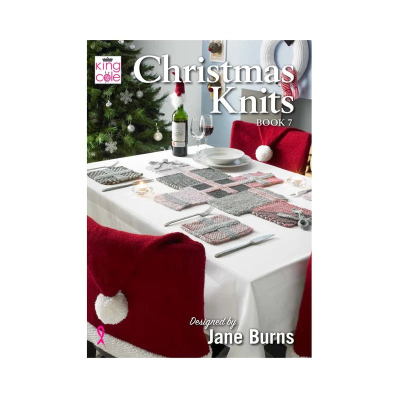 Book - King Cole Christmas Knits Book 7 - Mooroolbark Wool