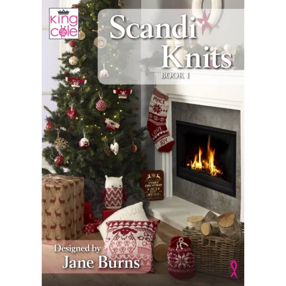 Book - King Cole Scandi Knits Book 1 - Mooroolbark Wool