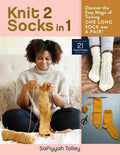 Book - Knit 2 Socks in 1 - Mooroolbark Wool