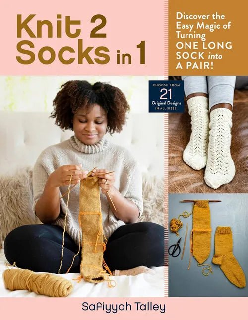Book - Knit 2 Socks in 1 - Mooroolbark Wool