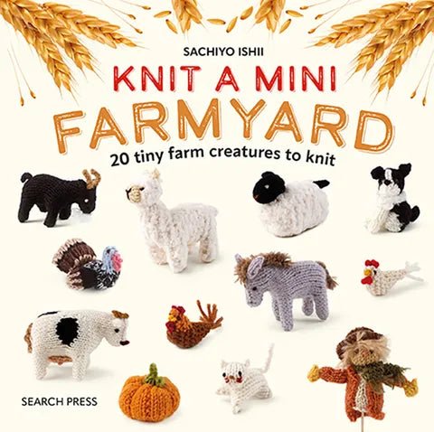 Book - Knit a Mini Farmyard - Mooroolbark Wool