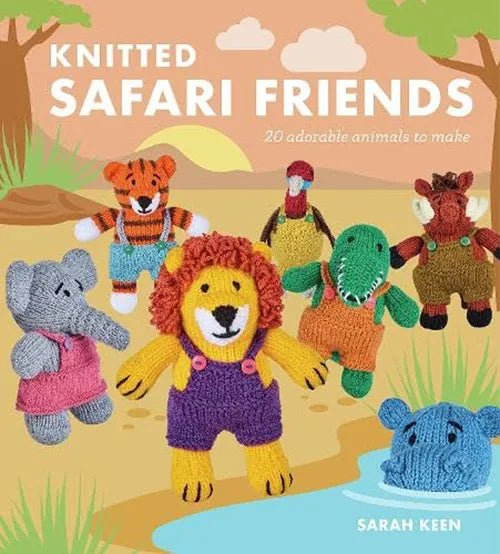 Book - Knitted Safari Friends - Mooroolbark Wool