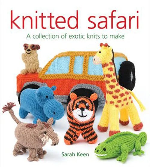 Book - Knitted Safari - Mooroolbark Wool