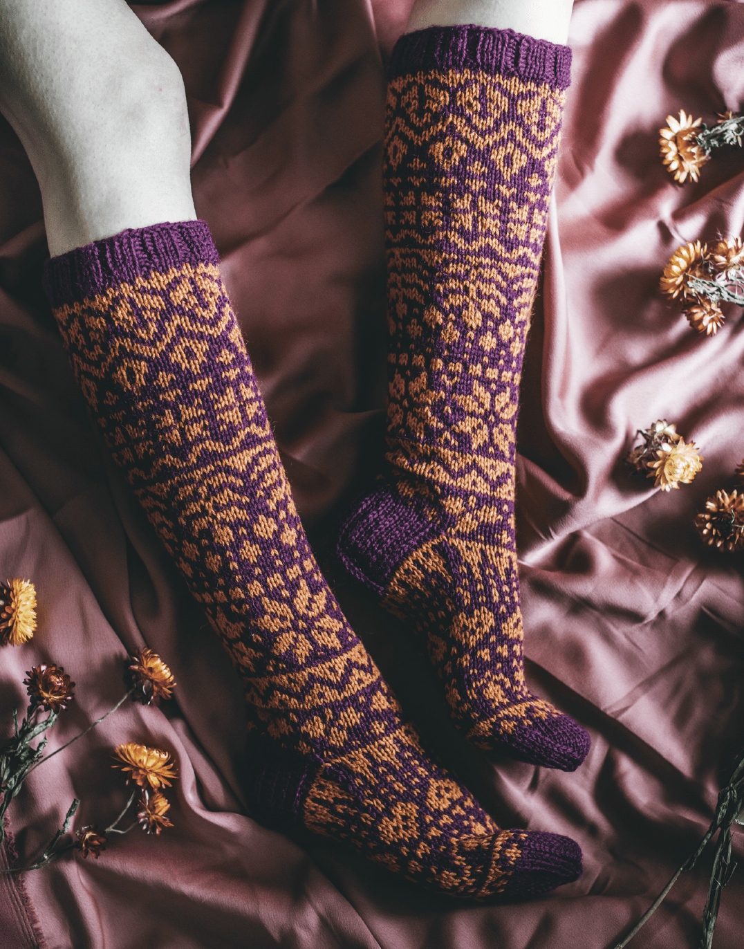 Book - Knitted Socks from Finland - Mooroolbark Wool