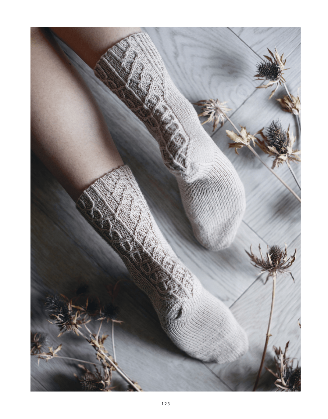Book - Knitted Socks from Finland - Mooroolbark Wool