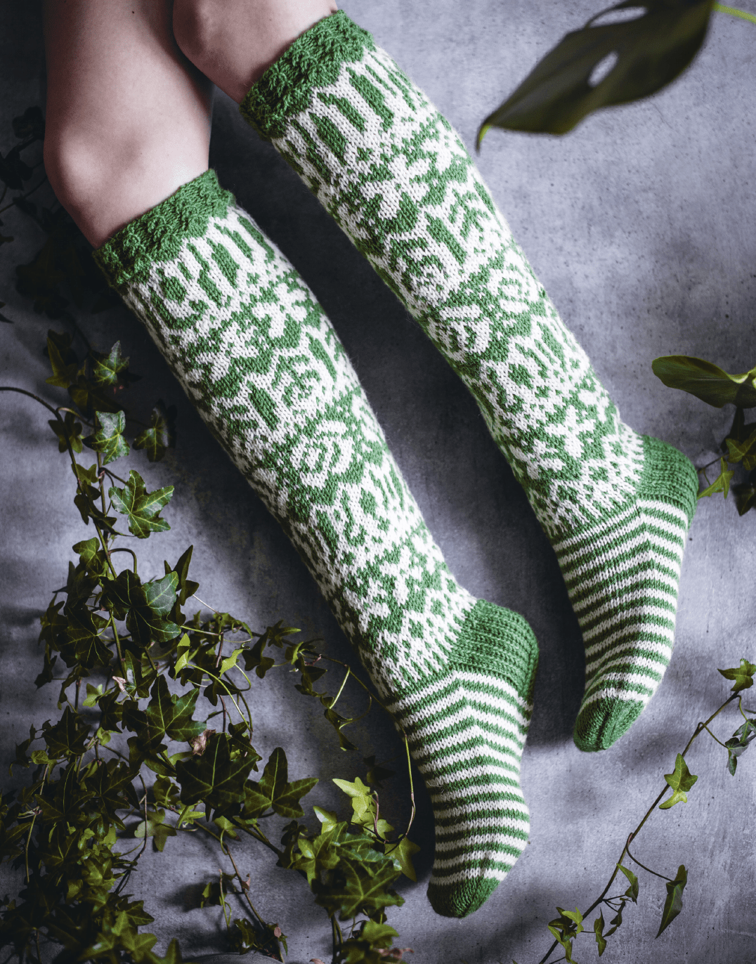 Book - Knitted Socks from Finland - Mooroolbark Wool