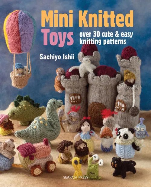 Book - Mini Knitted Toys - Mooroolbark Wool