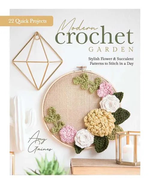 Book - Modern Crochet Garden - Mooroolbark Wool