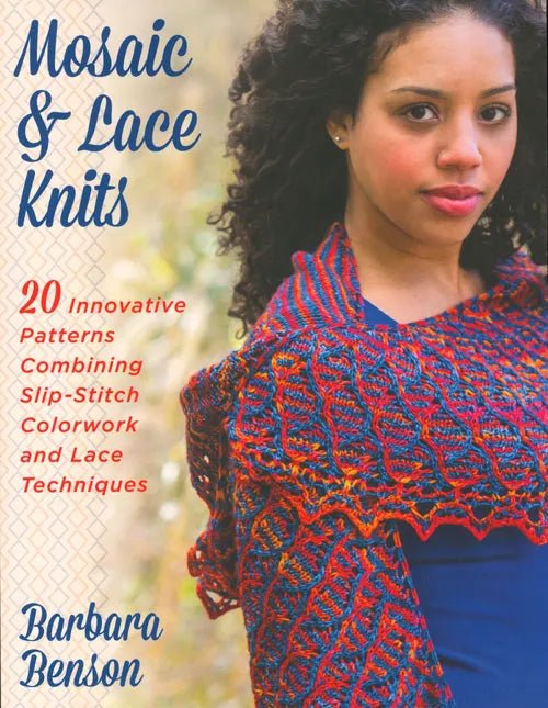 Book - Mosaic & Lace Knits - Mooroolbark Wool