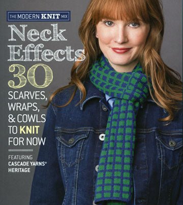 Book - Neck Effects, 30 scarves, wraps & cowls - Mooroolbark Wool