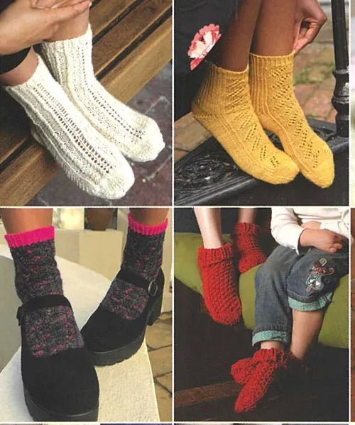 Book - Simply Knitted Socks - Mooroolbark Wool