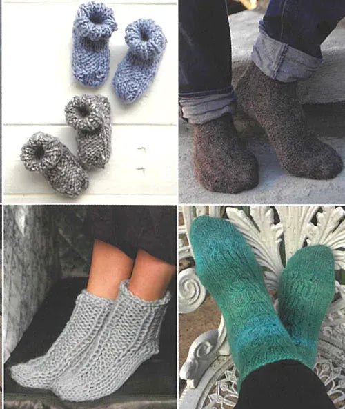 Book - Simply Knitted Socks - Mooroolbark Wool