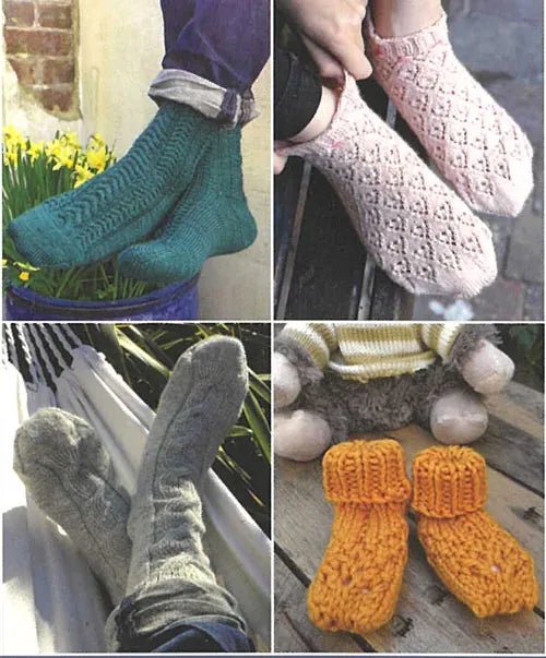 Book - Simply Knitted Socks - Mooroolbark Wool