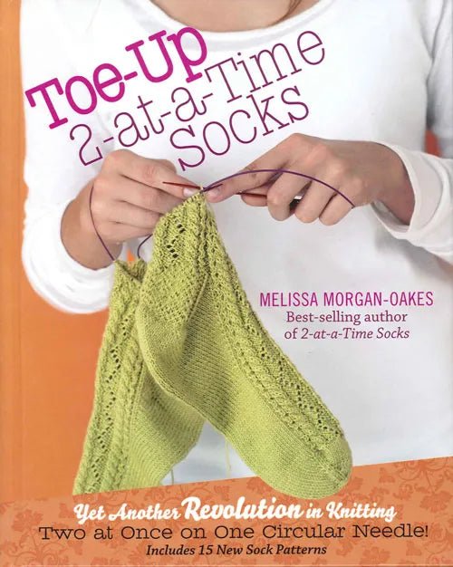 Book - Toe-Up 2-at-a-Time Socks - Mooroolbark Wool