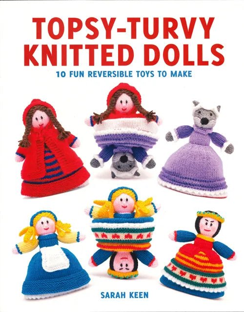 Book - Topsy-Turvy Knitted Dolls - Mooroolbark Wool