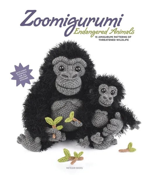 Book - Zoomigurumi Endangered Animals - Mooroolbark Wool