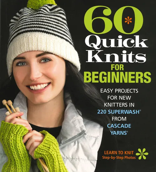 Book - 60 Quick Knits for Beginners