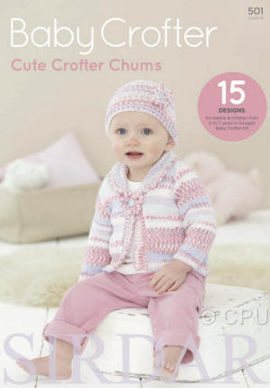 Book 501 - Sirdar Baby Crofter Cute Crofter Chums