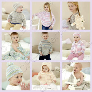 Book 501 - Sirdar Baby Crofter Cute Crofter Chums