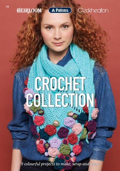 Booklet 112 - Crochet Collection - Mooroolbark Wool