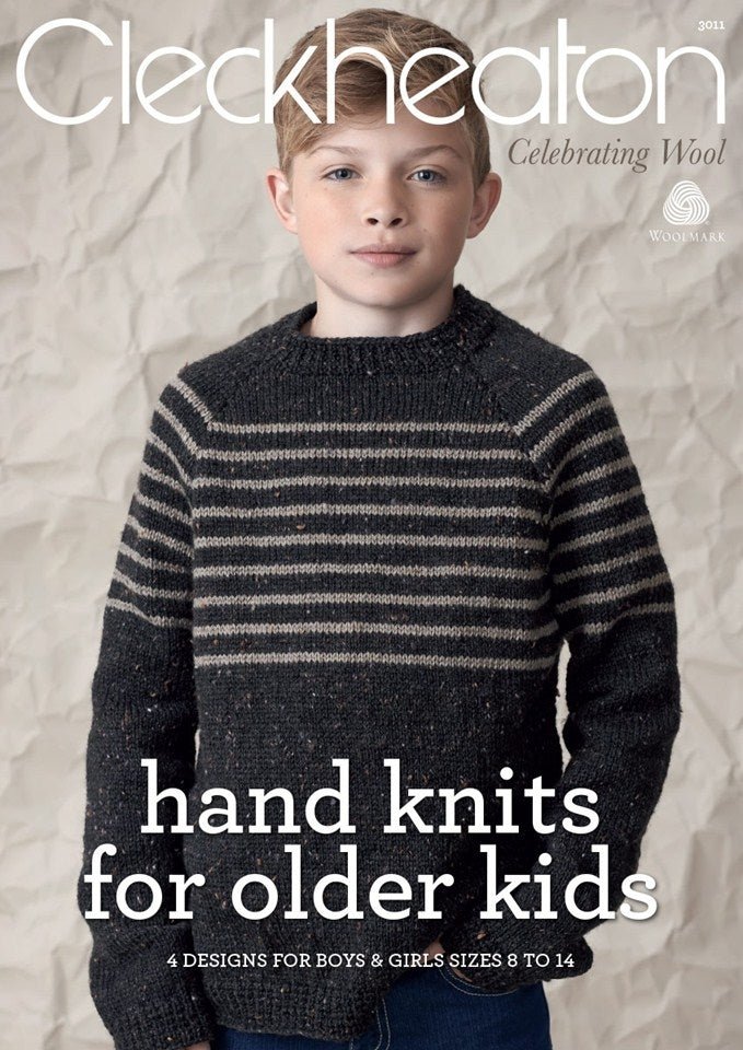 Booklet 3011 - Cleckheaton hand knits for older kids - Mooroolbark Wool
