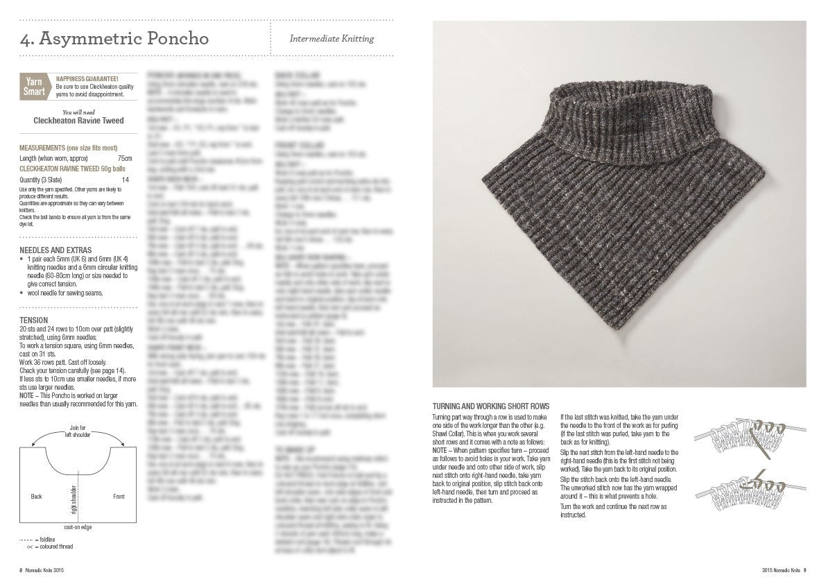 Booklet 3015 - Cleckheaton Nomadic Knits - Mooroolbark Wool