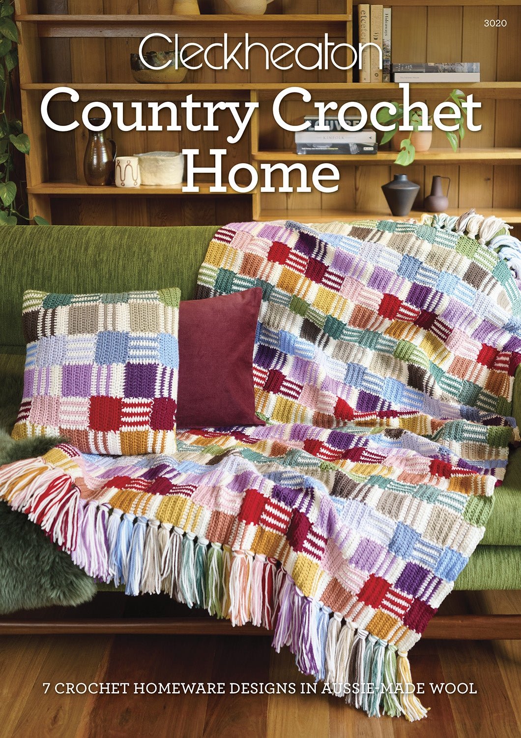 Booklet 3020 - Country Crochet Home - Mooroolbark Wool