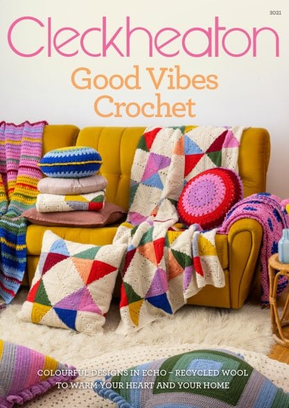 Booklet 3021 - Good Vibes Crochet - Mooroolbark Wool