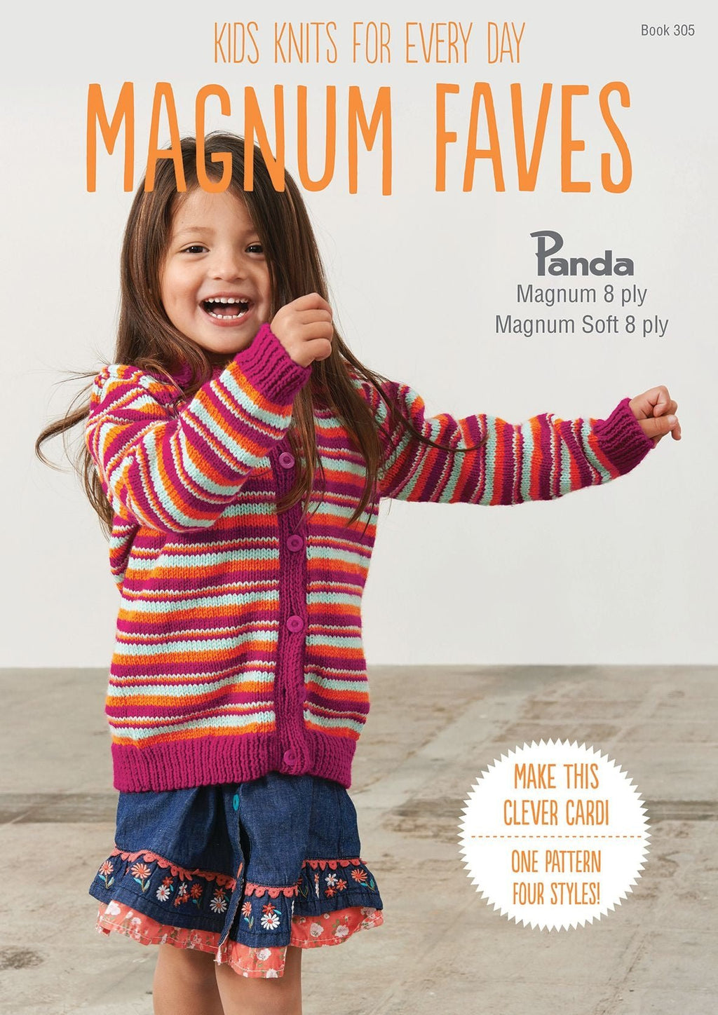Booklet 305 - Panda Magnum Faves - Mooroolbark Wool