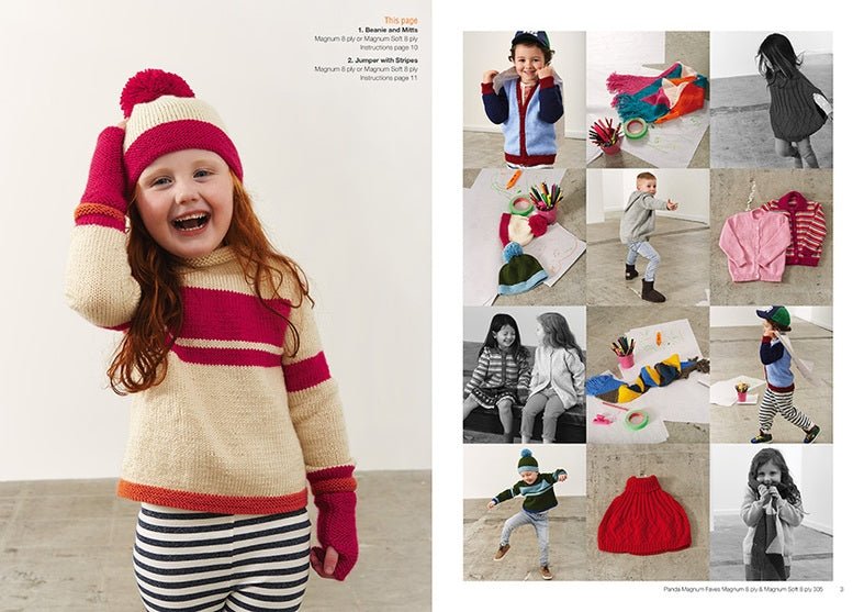 Booklet 305 - Panda Magnum Faves - Mooroolbark Wool