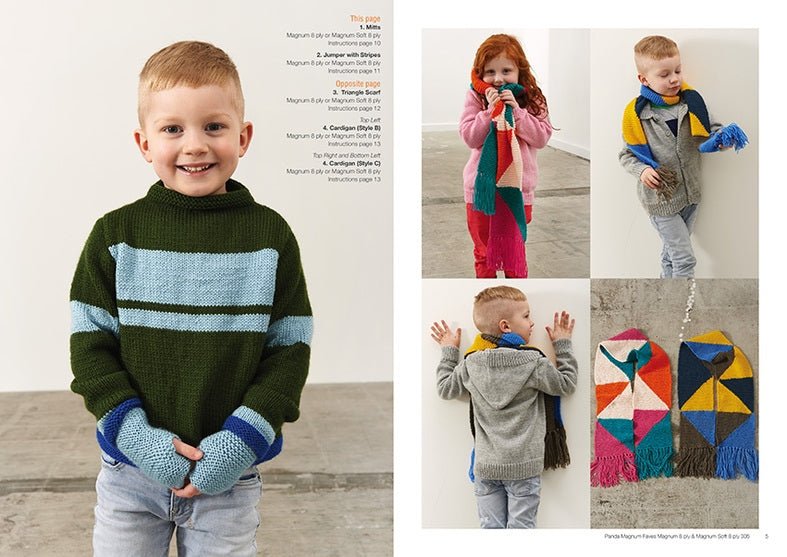 Booklet 305 - Panda Magnum Faves - Mooroolbark Wool