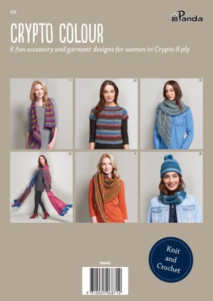 Booklet 312 - Crypto Colour - Mooroolbark Wool