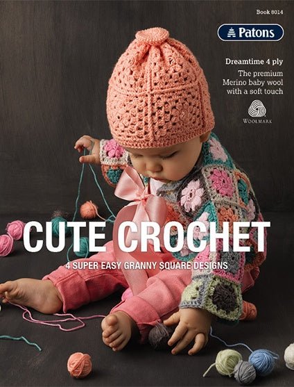 Booklet 8014 - Patons Cute Crochet - Mooroolbark Wool